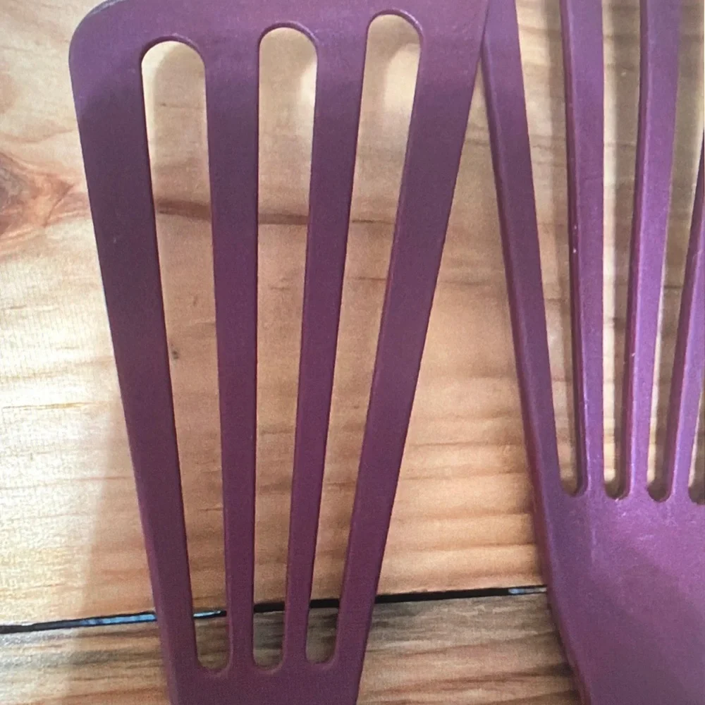 Farberware Maroon Nylon Spatula Set